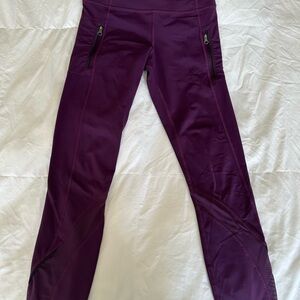 Lululemon Athletica Leggings with Zipper Pockets